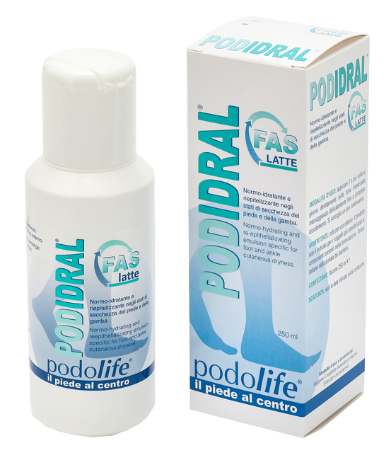 Podidral Fas Latte Emolliente Secchezza Piedi 250 ml