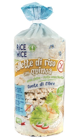 Rice&amp Rice Gallette Riso+Quinoa 100 grammi