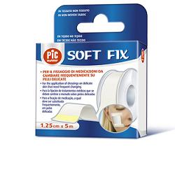 Pic Soft Fix Cerotto in Rocchetto TNT con Fustella 2,50 cm x 5 metri