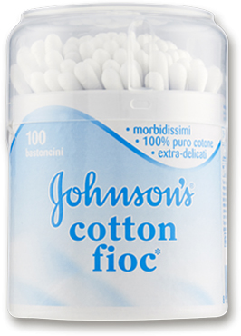 Johnson's Baby Cotton Fioc 100 % Cotone 100 Pezzi