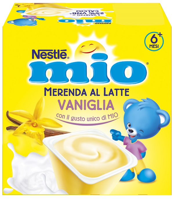 Nestle' Mio Merenda Vaniglia 4 x 100 grammi