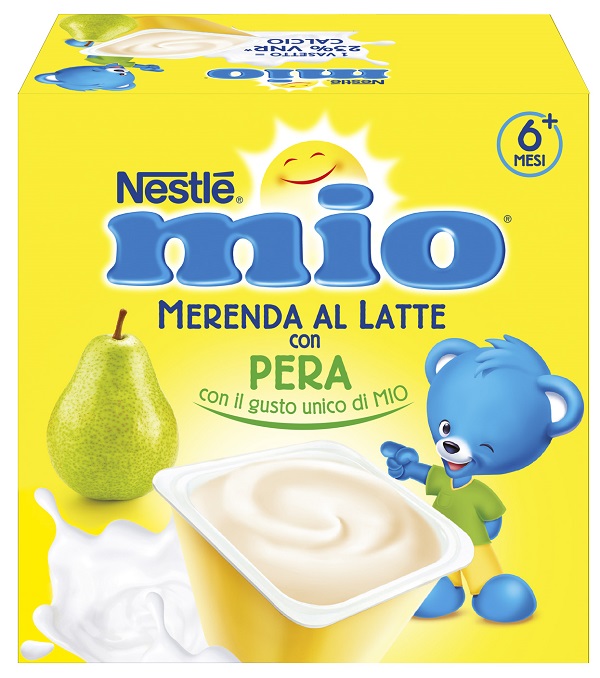 Nestle' Mio Merenda Pera 4 x 100 grammi