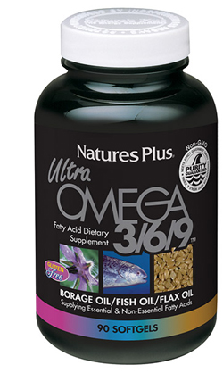 Nature's Plus Ultra Omega 3-6-9 90 Capsule - Integratore di Acidi Grassi
