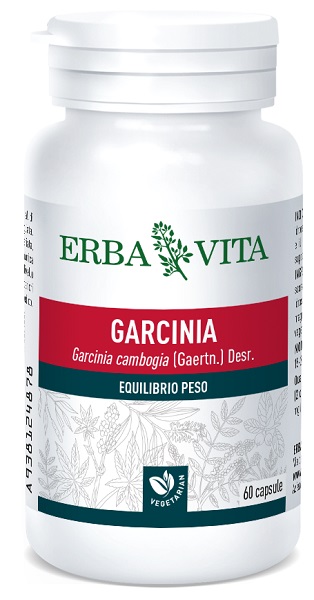 Erba Vita Garcinia Cambogia 60 Capsule - Integratore Equilibrio Peso Corporeo