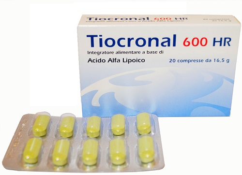 Tiocronal 600 HR 20 Compresse - Integratore Antiossidante