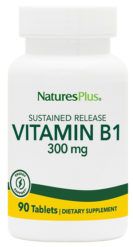 Nature's Plus Vitamina B1 90 Tavolette - Integratore Alimentare