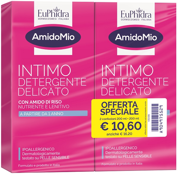 Euphidra AmidoMio Intensivo Detergente 200 + 200 ml