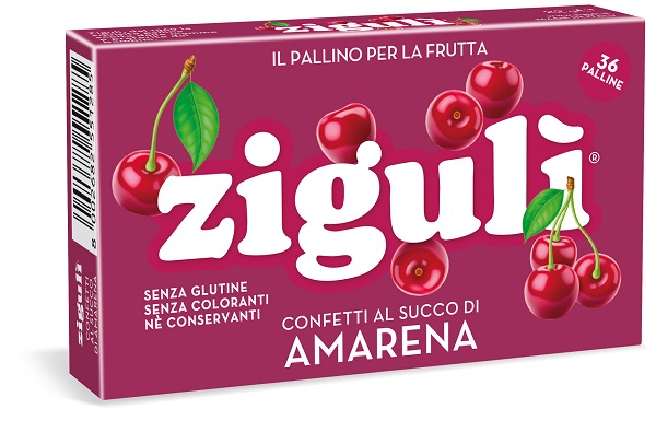 Ziguli' Amarena 36 confetti - Integratore Alimentare