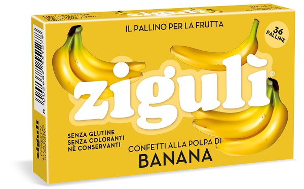 Ziguli' Banana 36 confetti - Integratore Alimentare