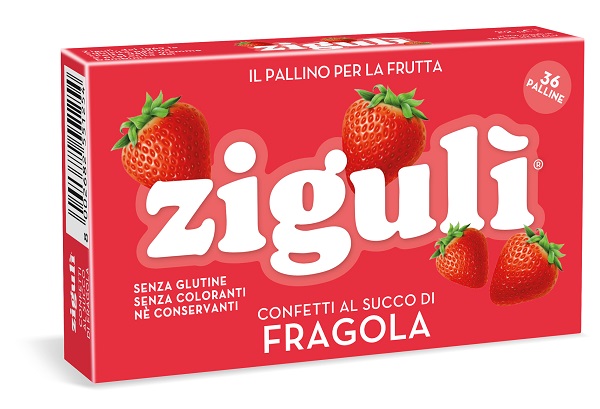Ziguli' Fragola 36 confetti - Integratore Alimentare