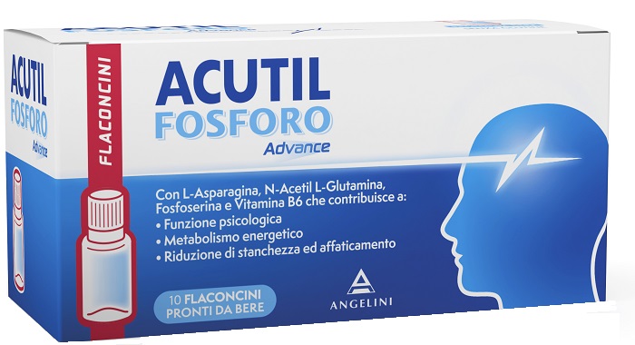 Acutil Fosforo Advance 10 Flaconcini - Integratore Alimentare