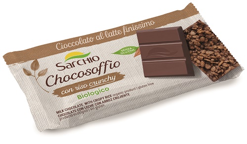 Sarchio Soffio di Riso Cioccolato al Latte 25 grammi