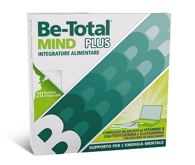 Be-Total Mind Plus 20 Bustine - Integratore Memoria e Funzioni Cognitive