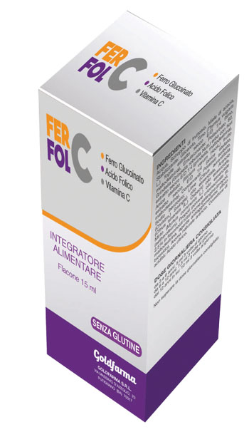 Fer Fol C Gocce - Integratore Alimentare 15 ml