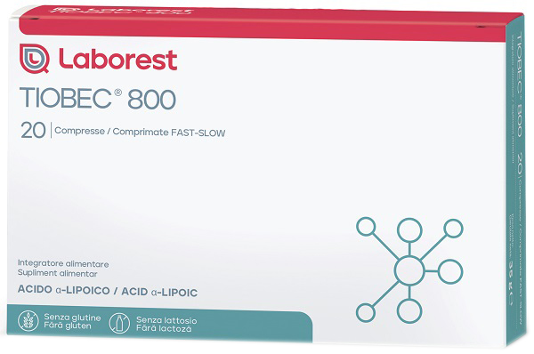 Tiobec 800 20 Compresse - Integratore Antiossidante