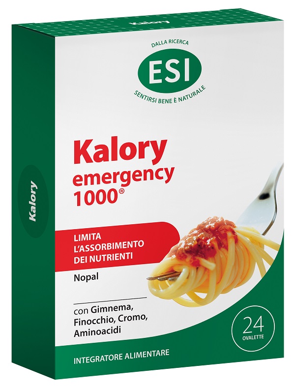 Esi Kalory Emergency 1000 24 Ovalette - Integratore Dietetico