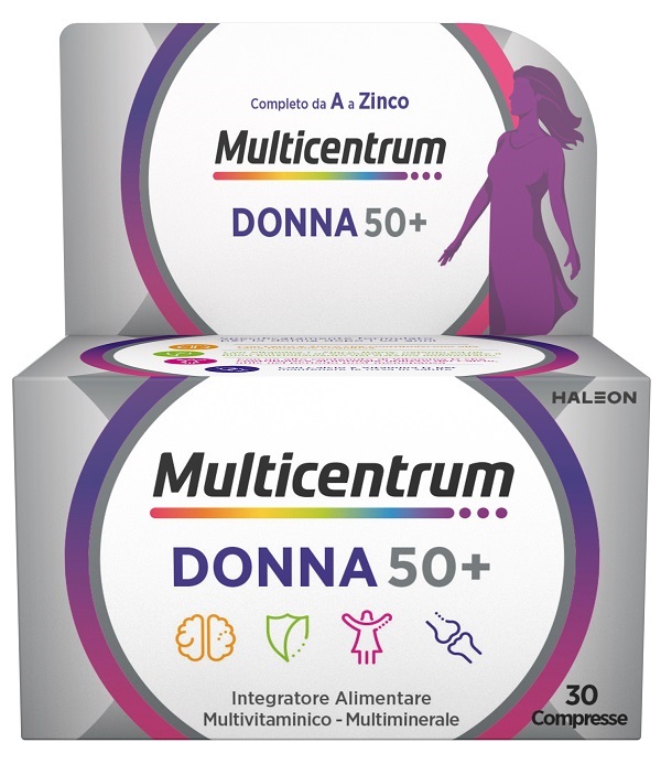 Multicentrum Donna 50 30 Compresse Integratore Alimentare Multivita...
