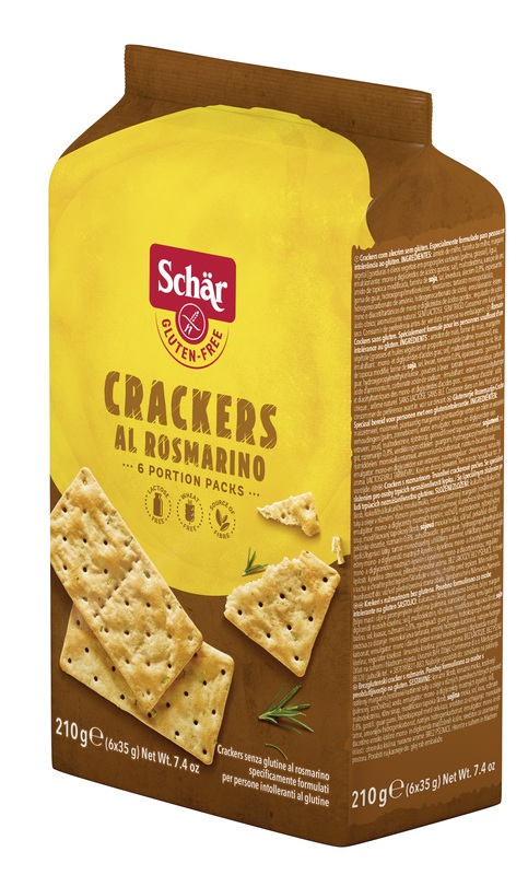 Schar Crackers Rosmarino 210 grammi