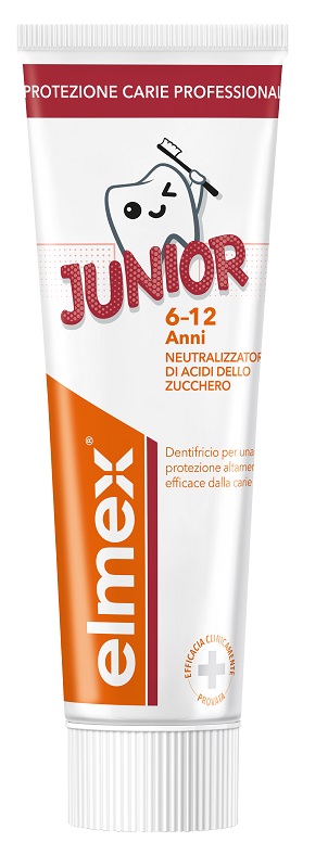 Elmex Junior 6-12 Anni Dentifricio Bambini 75 ml