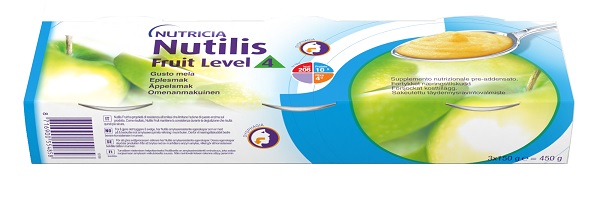 Nutilis Fruit Stage 3 Integratore Nutrizionale Gusto Mela 3 x 150 grammi