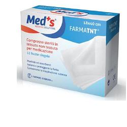 Med's Compresse di Garza 12/8 Sterile in TNT 36 x 40 cm 12 pezzi