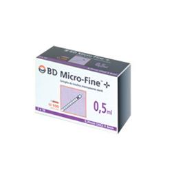 BD Siringa per Insulina 0,5 ml G30 8 mm 30 pezzi