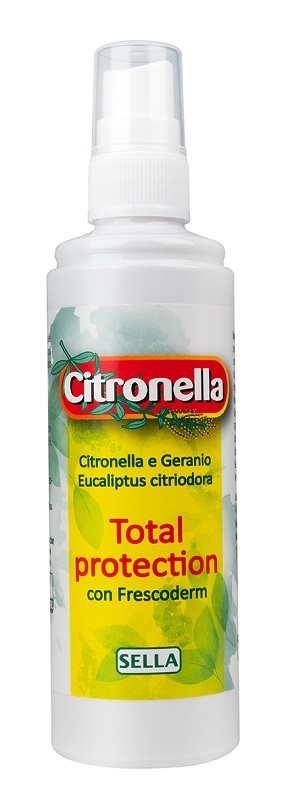 Sella Citronella Total Protection Repellente per Intessti senza Alcool 100 ml