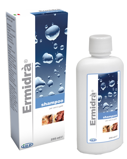 Ermidra' Shampoo Idratante Cani e Gatti 250 ml