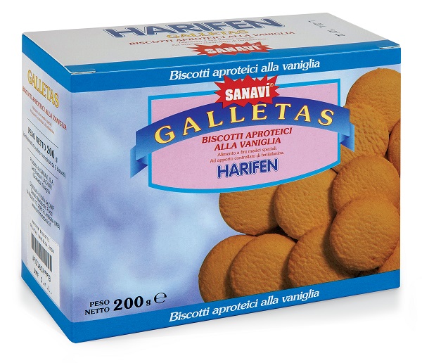 Harifen Galletas Vaniglia 200 grammi