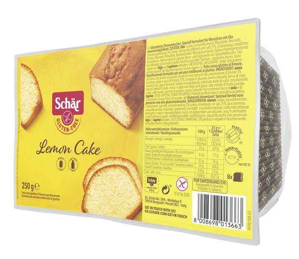 Schar Lemon Cake 250 grammi