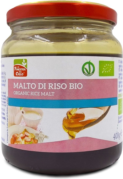 La Finestra sul Cielo Malto DI Riso Bio 400 grammi