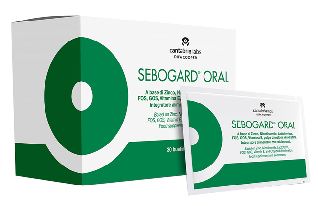 Sebogard Oral 30 Buste - Integratore per Seborrea e Acne