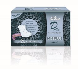 Lady Presteril Dpiu' Mini Plus Assorbenti 20 pezzi