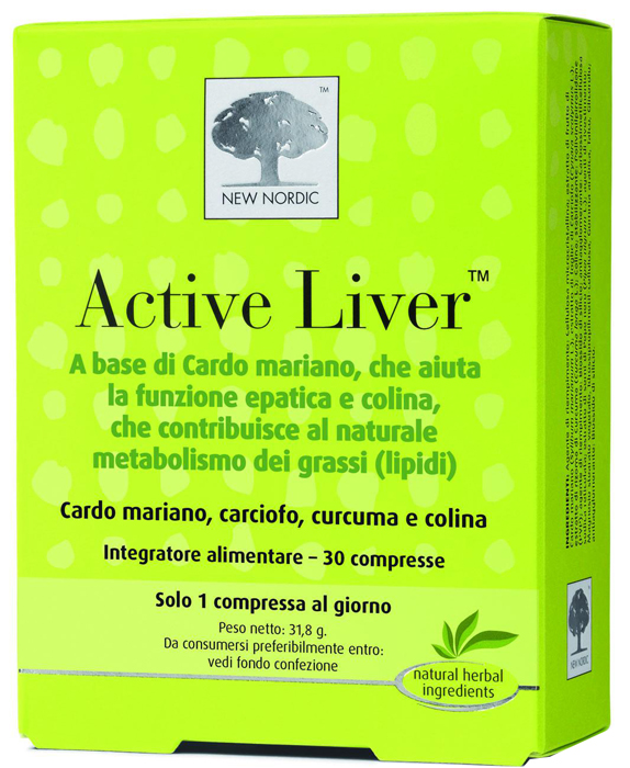 Active Liver 30 Compresse - Integratore Epatico