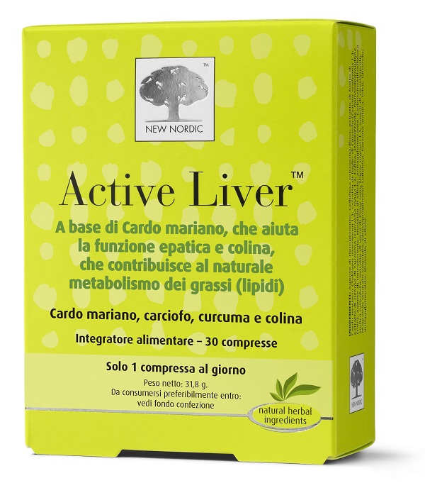 Active Liver 60 Compresse - Integratore Epatico