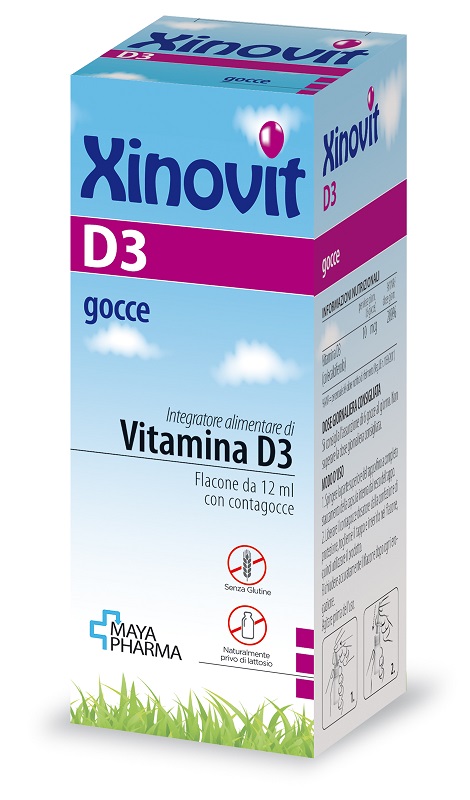 Xinovit D3 Gocce 12 ml - Integratore Vitamina D3