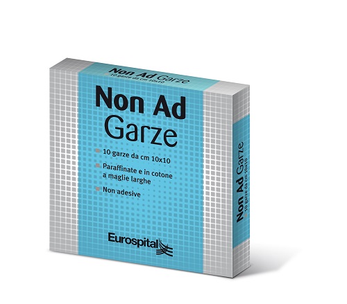 Non Ad Garze Paraffinate in Cotone 10 x 10 cm 10 pezzi
