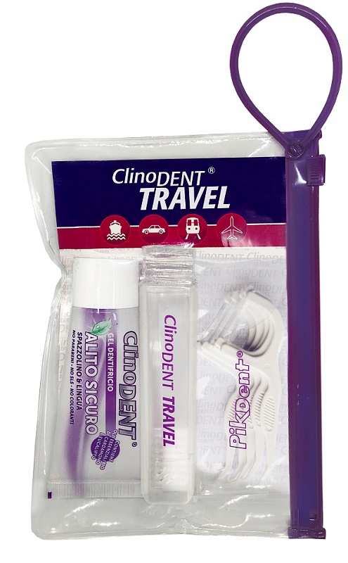 Clinodent Travel Kit 3 pezzi