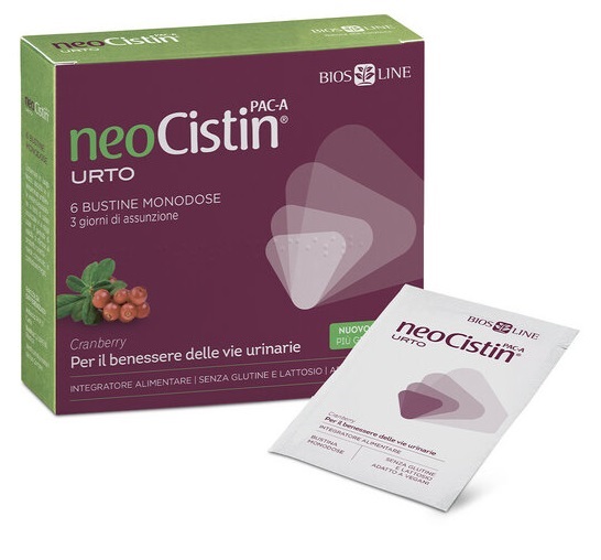 Neocistin Pac-A Urto 6 Bustine - Integratore Alimentare