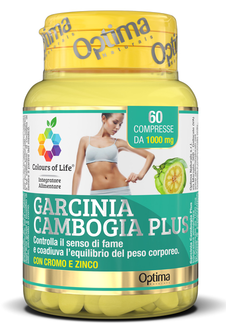 Optima Colour of Life Garcinia Cambogia Plus 60 Compresse - Integratore Peso Corporeo