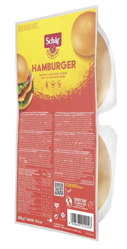 Schar Panini Hamburgher 300 grammi