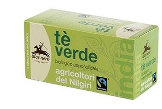 Alce Nero Te' Verde Biologico 20 Filtri