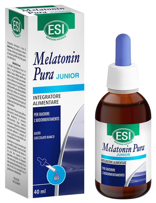 Esi Melatonin Pura Junior Gocce 40 ml - Integratore per il Sonno