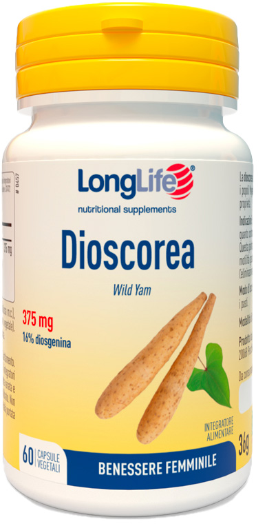 Longlife Dioscorea 60 Capsule - Integratore Ciclo Mestruale
