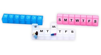 Portapillole Settimanale a 7 Scomparti