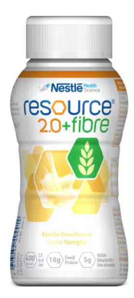 Resource 2.0 + Fibre Vaniglia Bevanda con Fibre 200 ml