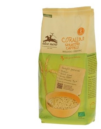Alce Nero Corallini di Grano Duro Senatore Cappelli Biologici 500 grammi