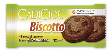 Cadicioc Biscotto Cacao 4 x 8 grammi