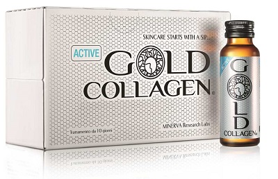 Pure Gold Collagen Active 10 Flaconcini - Integratore Alimentare