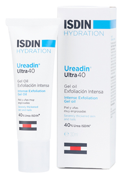 Isdin Ureadin Ultra 40 Gel Oil Esfoliante Unghie Ispessite Tubo 30 ml